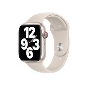 New in Box Apple sports band - starlight M/L